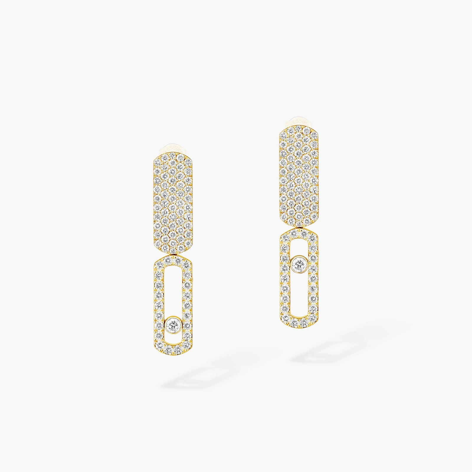 GUIG - Diamond Set Women's Earrings, AB Design Version