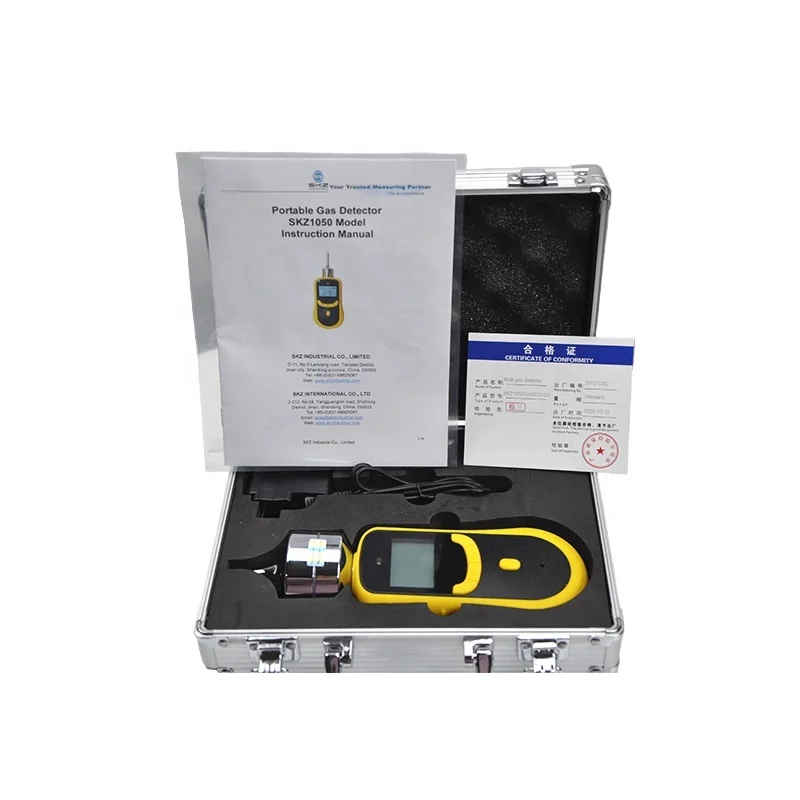 

sulfur hexafluoride sf6 gas Portable transformer substation sulfur hexafluoride gas detector in alarm