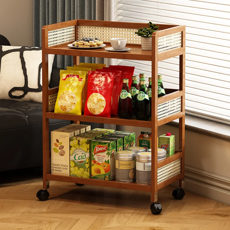 Etagere-de-rangement-mobile-simple-en-bambou-pour-le-salon-organisateur-de-collations-sur-pied-chariot-facile-a-deplacer-solution-de-rangement-polyvalente