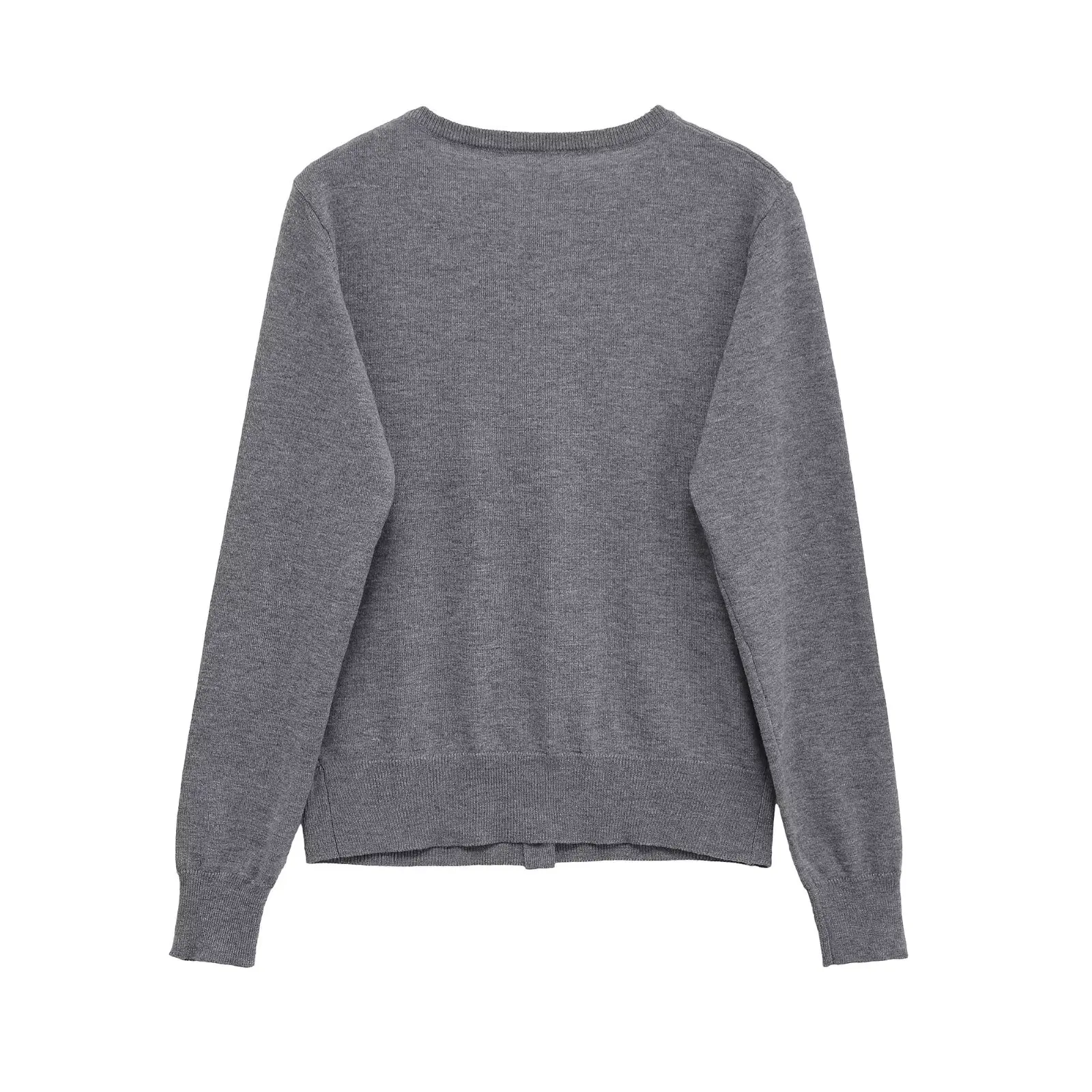 

JNLEAOG Faionable Woolen Knitted Cardigan Women's Loose Fit Long Sve round Ne Warm Outerwear Autumn New Sle 959826