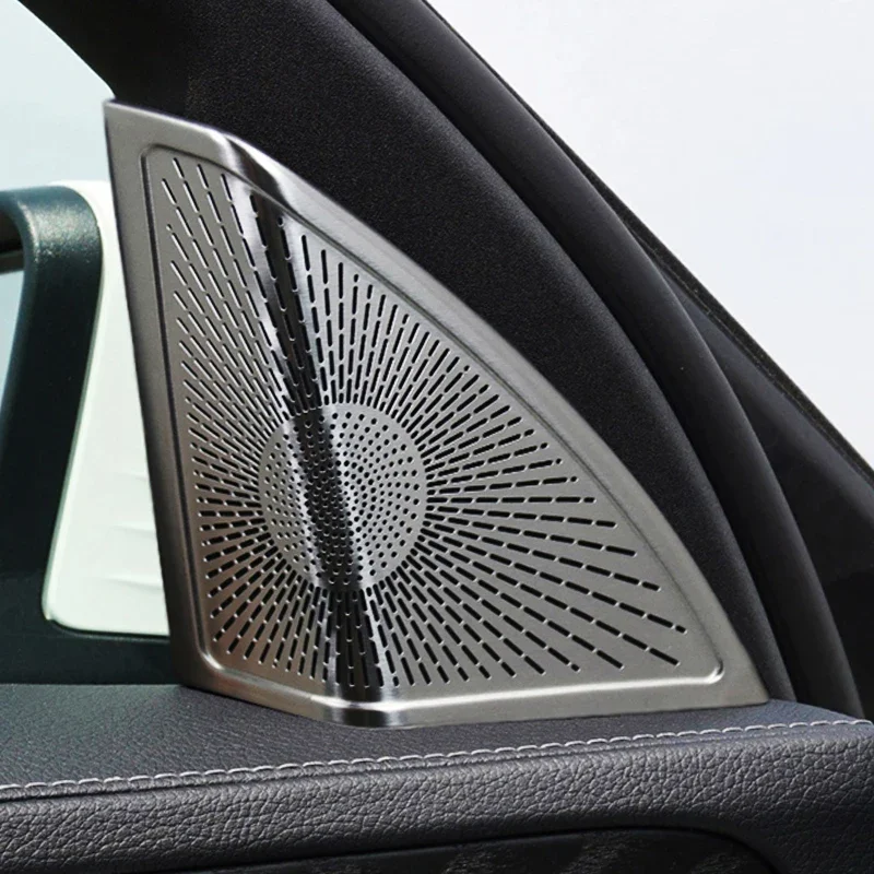 

Car Audio Speaker Tweeter Cover Door Loudspeaker Cover Car Accessories Interior for Mercedes Benz E/C/GLC Class W213 W205 X253