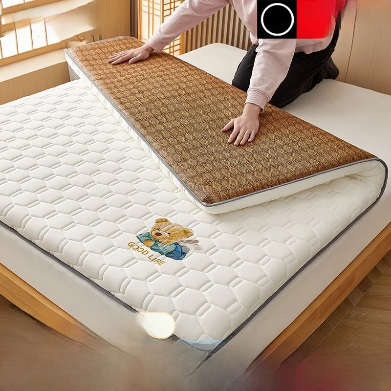 Soft Latex Mattress Student Dormitory Single Bed Tatami Sponge Pad Rent Special Cool Mat Sleep Pad Modern Simple Design