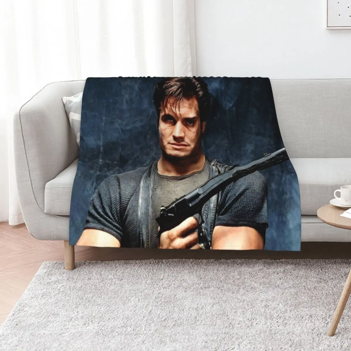 dolph lundgren Throw Blanket Giant Sofa Thin Stuffeds Shaggy Extra Large Throw Softest Blankets