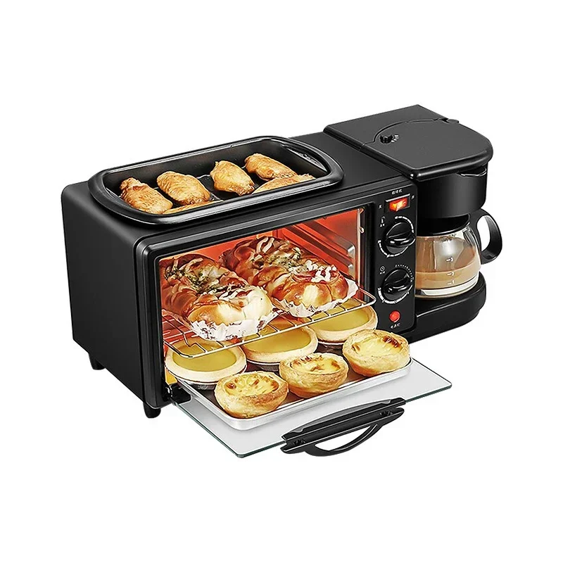 

110V/220V Breakfast Machine Kitchen Coffee Omelette Machine Automatic Toaster Multi-Function Breakfast