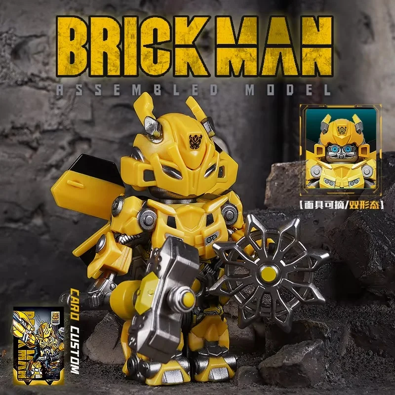 New Version Mini Transformation Robot Building Blocks Optims Prima MOC Mech Action Figures Classic Movie Assemble Bricks Kid Toy