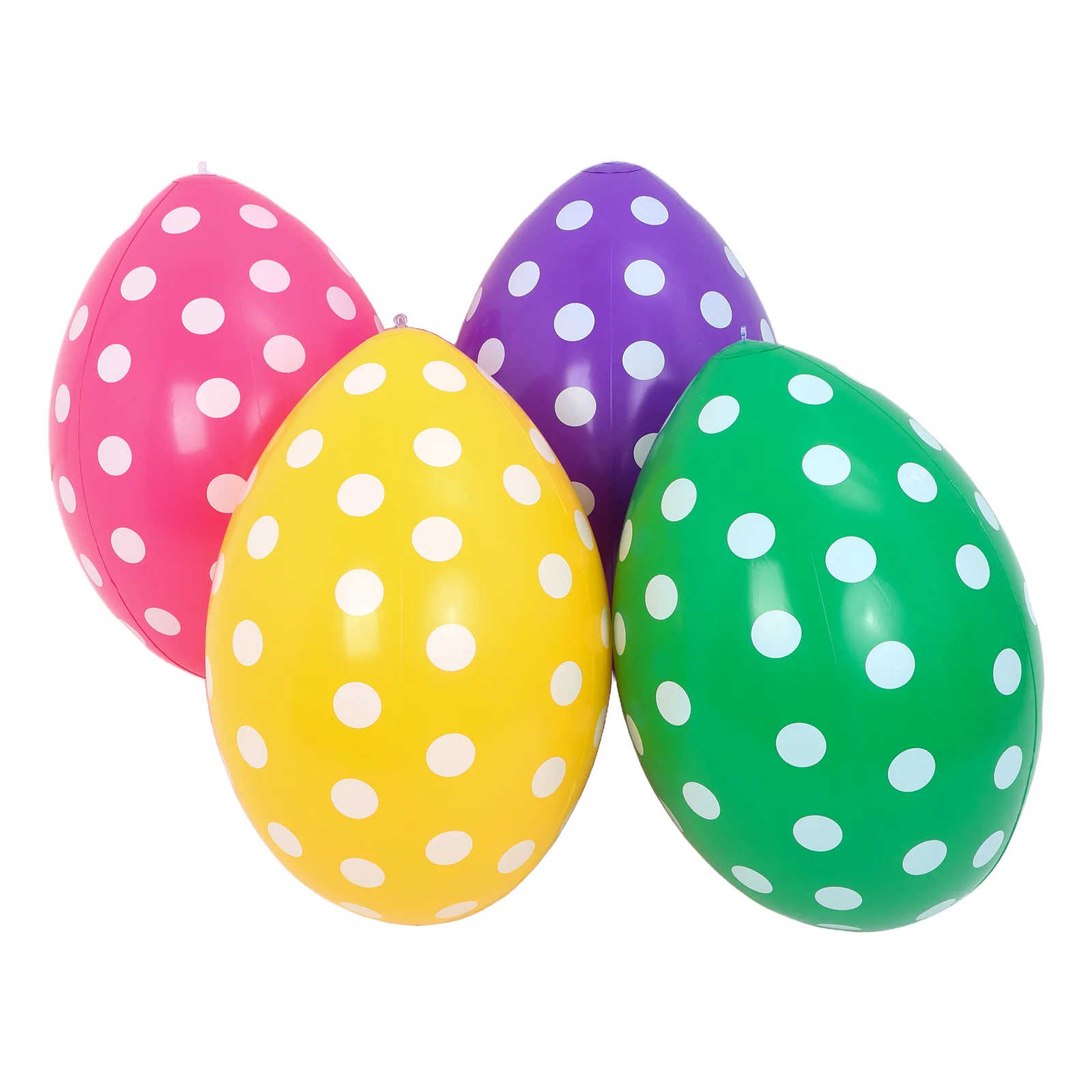 

4Pcs Colorful Giant PVC Inflatable Easter Eggs Outdoor Decorations for Yard Home School Party Inflatable Easter Eggs