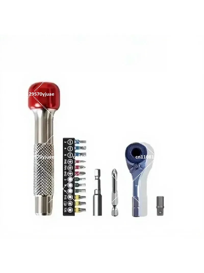 6.35mm Hex Ratchet Wrench Mini Screwdriver Two-Way Drive Repair Tool