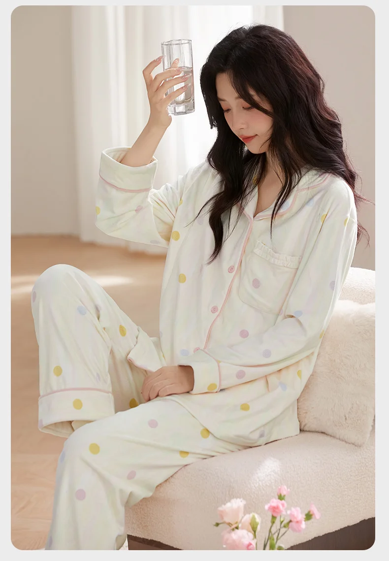 

Pajama Sets Hooded Women Summer Spandex Stripes Sleepwear Kawaii Print Clothing Collared Sleeveless Cropped Pants Moisture Unise