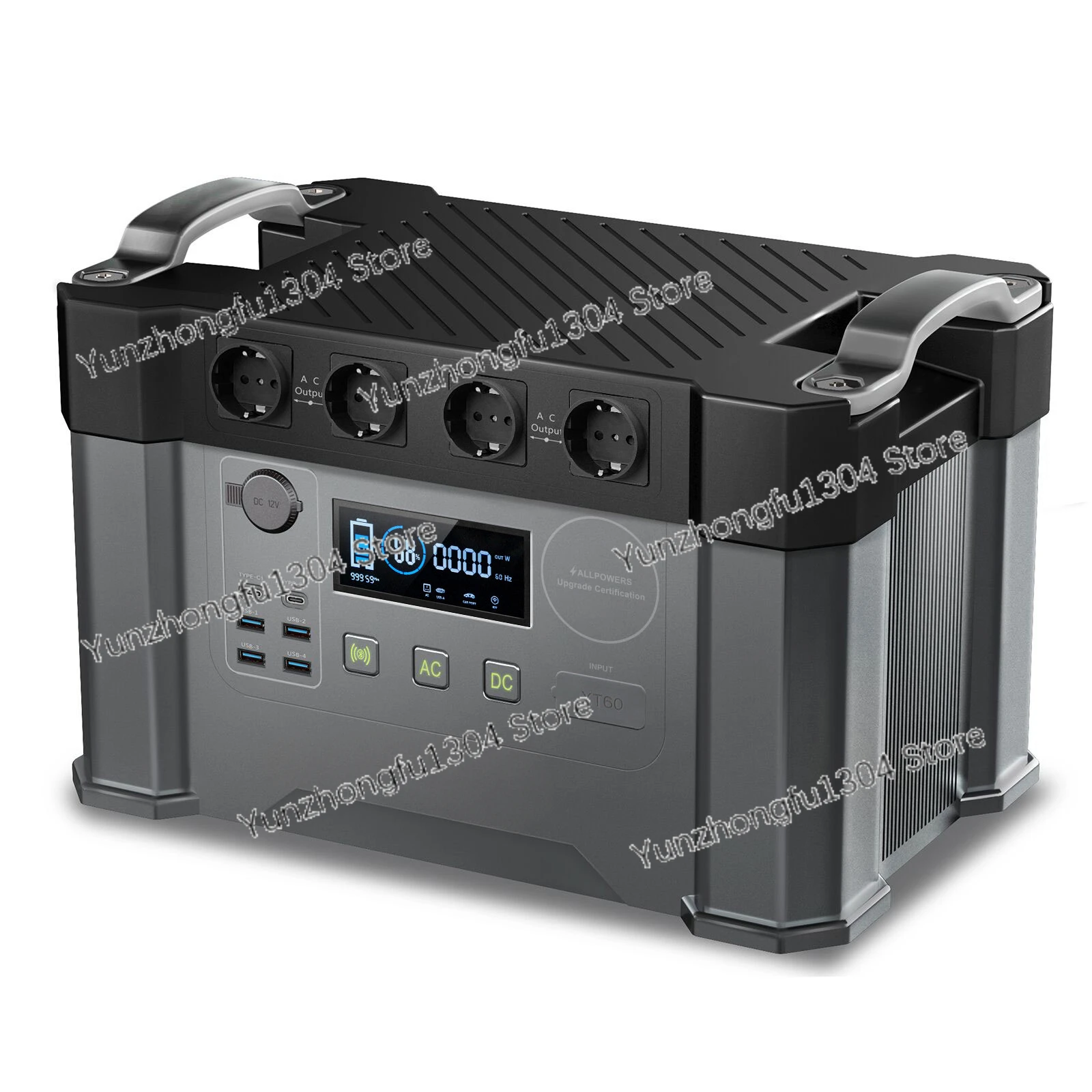 Portable Power Station 110 / 230V Solar Generator 2000W/700W/300W/200W Emergency Power Supply Fit For Camping