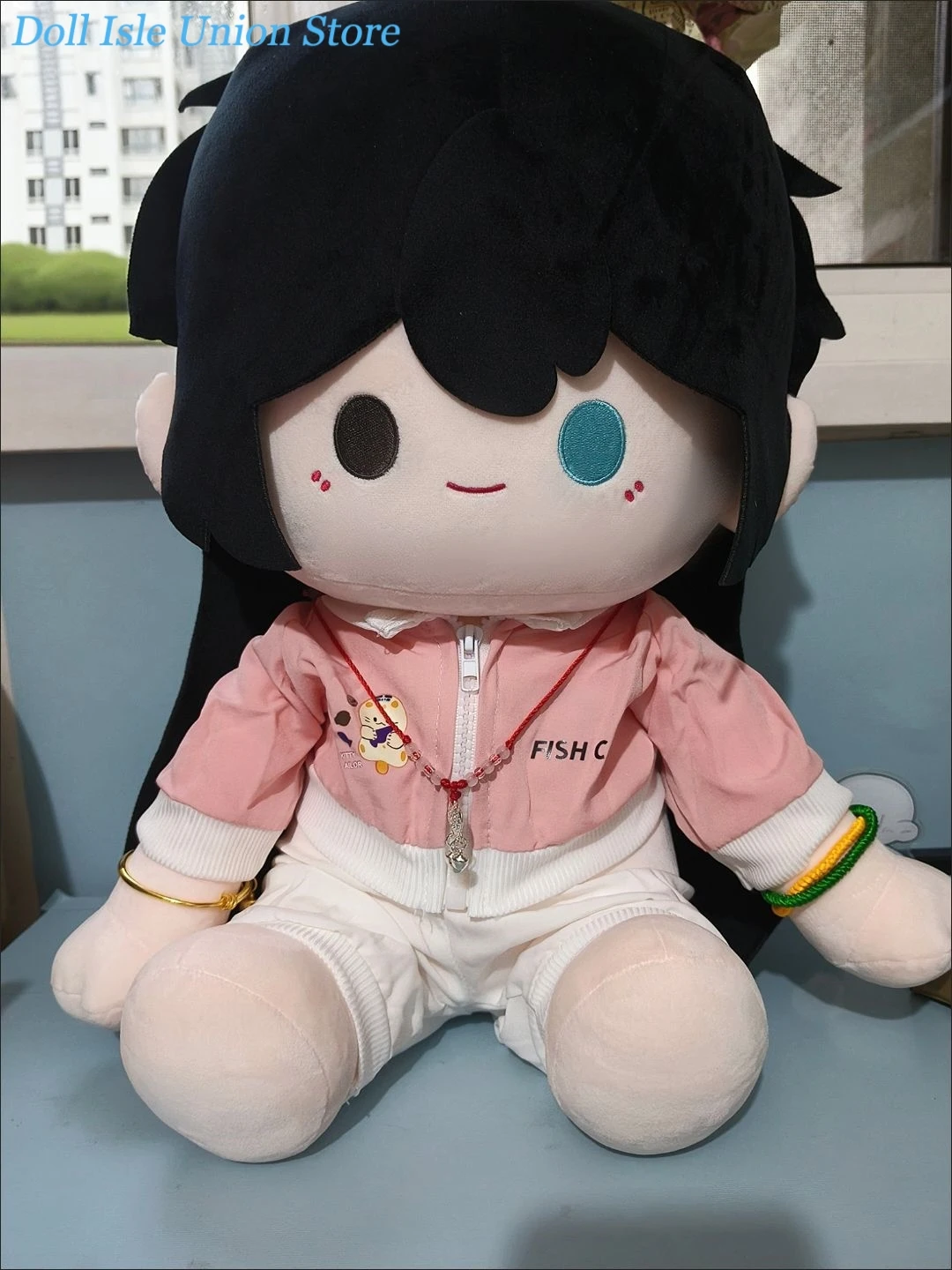 Anime Limbus Company Hong Lu Attribute Cotton Doll Cartoon Plush Stuffed Toy Cosplay Figurine Plushie Pillow 40cm
