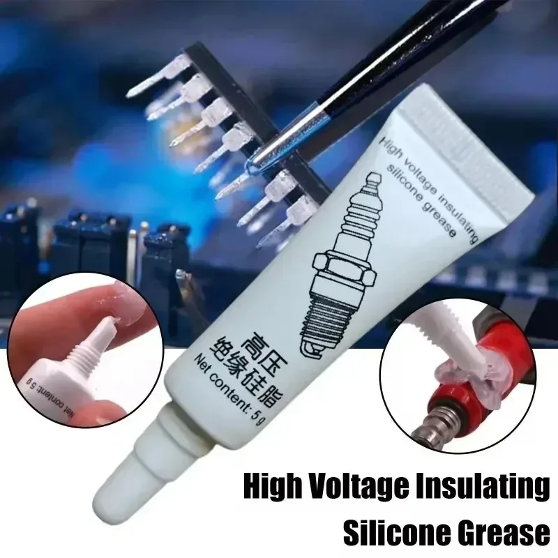 High and Low Temperature Corrosion Resistance Automobile Spark Plug High Voltage Insulating Grease Ignition Coil Silicone Grease