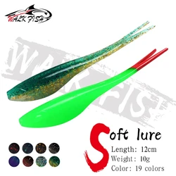 WALK FISH 5pcs Floating 12cm 10g Drop Shotting Soft Bait Fishing Lure Fishing Wobblers Leurre Souple Lure Walk the Dog Lures