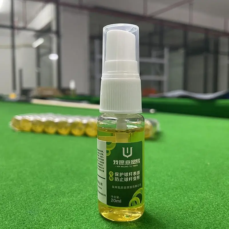 Billiard Cue Maintenance Oil Snooker Black Eight Billiard Cue Oil Cue Washing Ball To Prevent Deformation Billiard Cue Oil