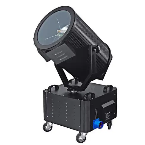 High Power Outdoor Sky Search Light 2000W Xenon Lamp Building Sky Projector Beam Moving Head Searchlights