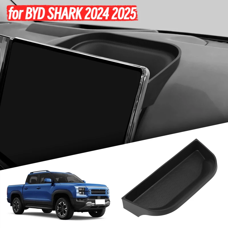 

for BYD SHARK 2024 2025 Central Control Screen Rear Storage Box Car Interior Accessories Dashboard Storage Organizer Tray
