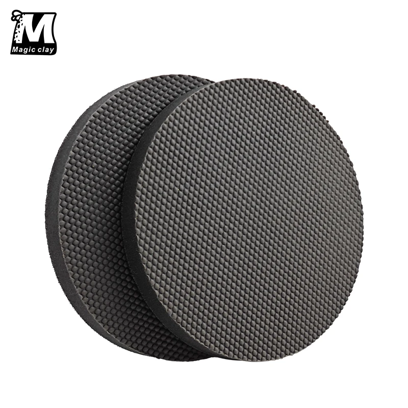 

Средства для мойки автомобилей Полировальная подушечка Глиняный диск Полировальная подушечка для детализации автомобиля Уход за краской Эффективная мойка автомобилей Черная глиняная подушечка 3.0