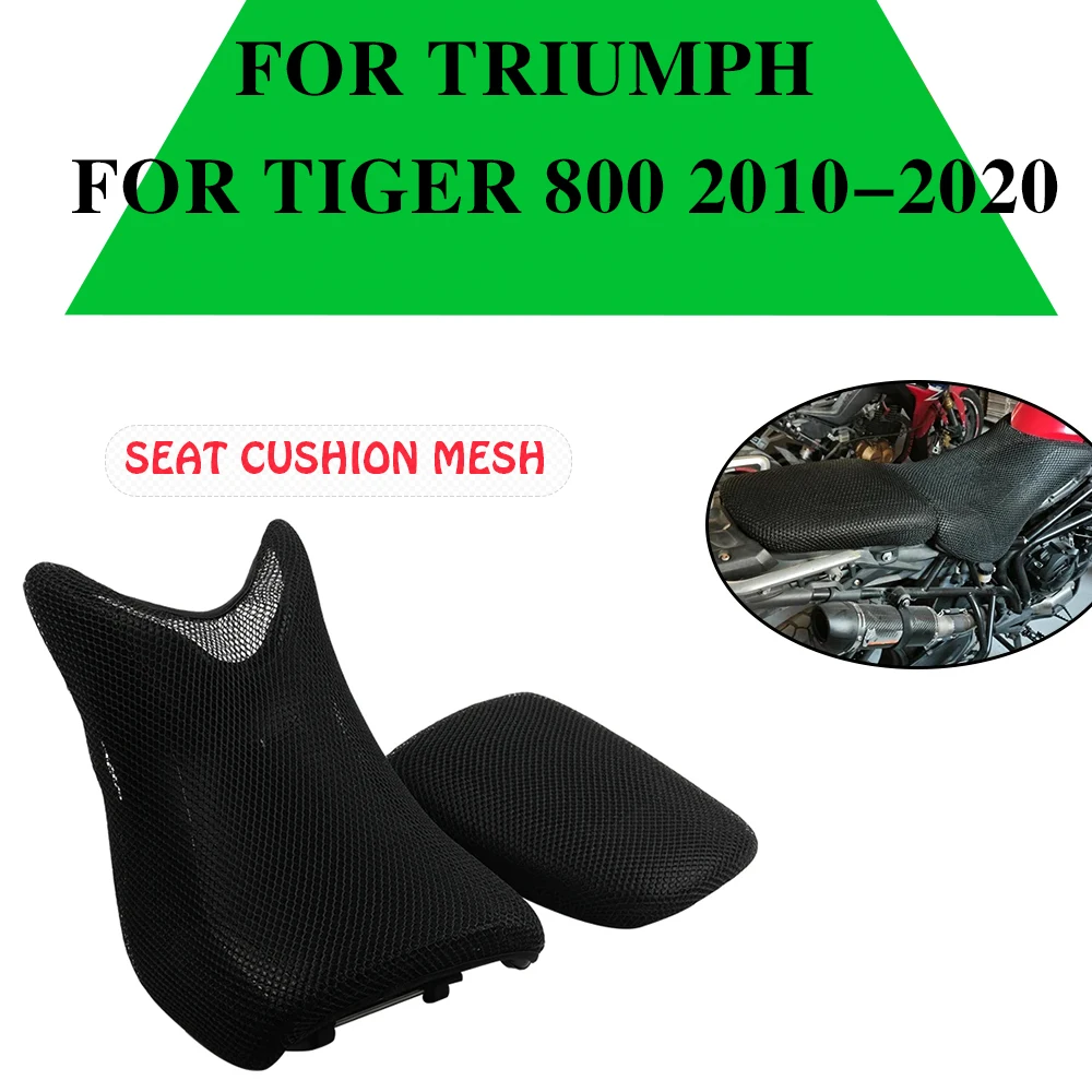 Triumph Tiger用モーターサイクルシートカバー,サーマルクッション,断熱保護,2010-2020