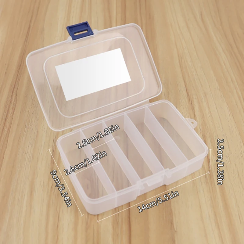 1 Stück Gitter transparent mit Abdeckung Rechteck vertikale Wimpern verlängerung Werkzeug Aufbewahrung sbox Kleber Pinzette Halter Make-up Organizer