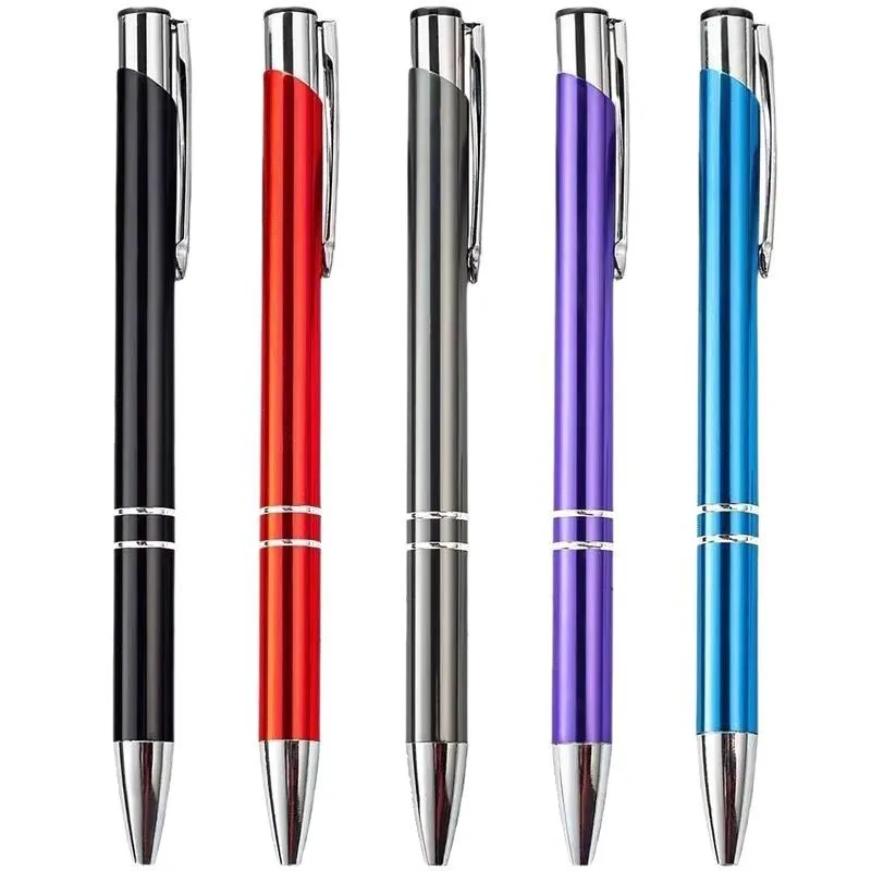 1PCS Metal ballpoint pens for office, student result, advertising gifts ballpoint pens korean stationery