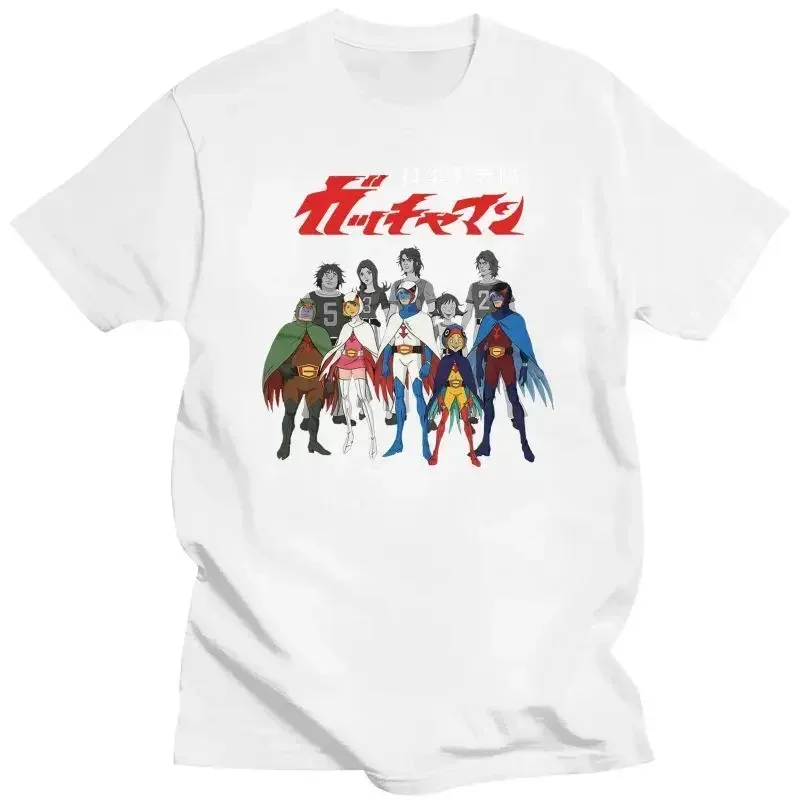 Men Clothing Graphic TShirts Oversized Battle of The Planets Gatchaman Alter Ego Line-Up Mens T-Shirt (Black) Oversized Summer