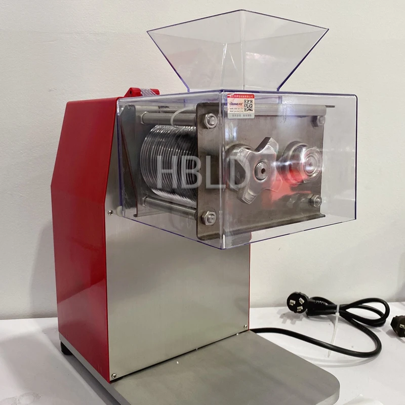 Commercial Meat Slicer, High-Yield Stainless Steel Slicer, Multifunctional Fresh Meat Slicer