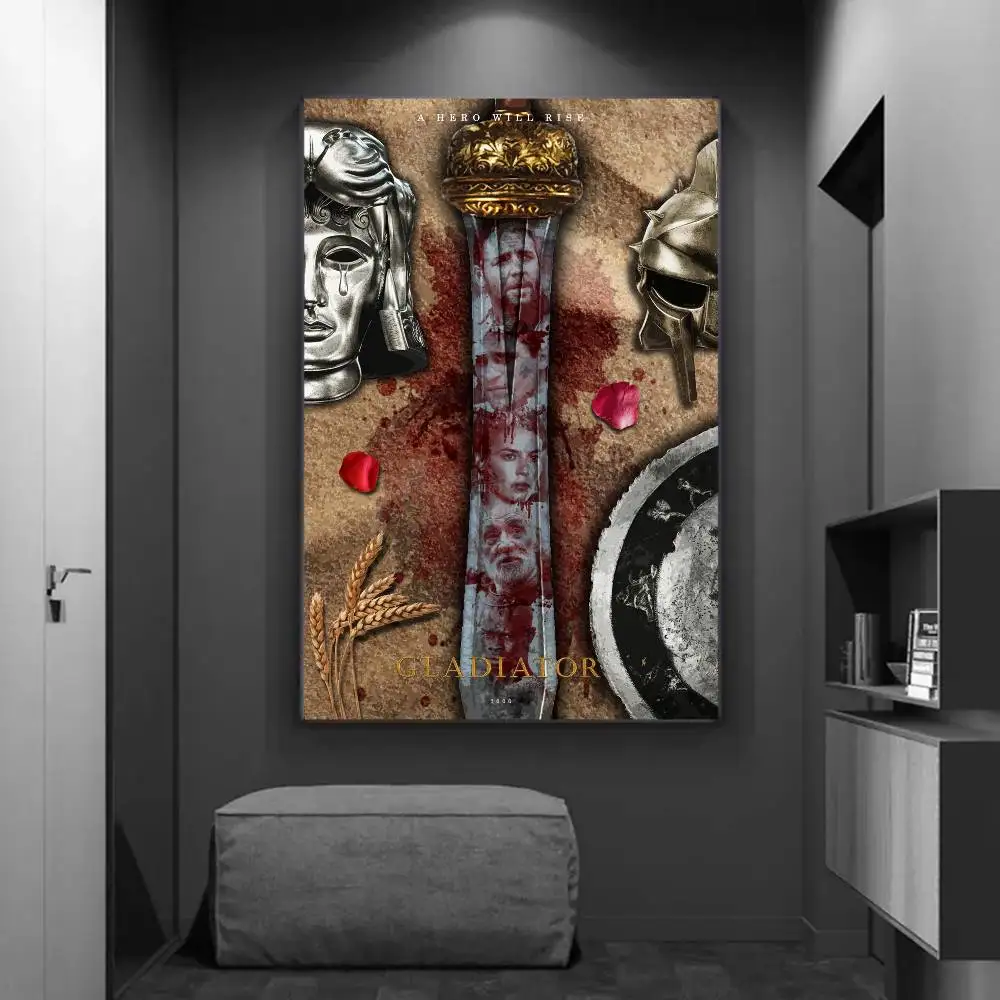 المصارع نوعية جيدة يطبع والملصقات خمر غرفة بار مقهى ديكور ديكور المنزل #6