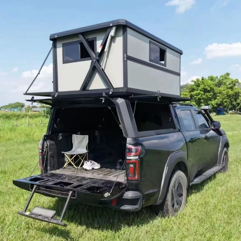 AUTO Aluminum Hard Shell Roof Top Tent Electric Waterproof 2-3 Person for Tacoma Tundra  F150 Ranger Wrangler