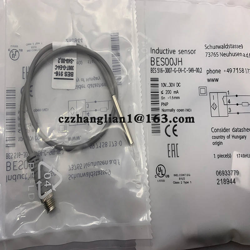 brand new Proximity switch BES00JJ BES 516-3007-G-E4-C-S49-00,3 One year warranty