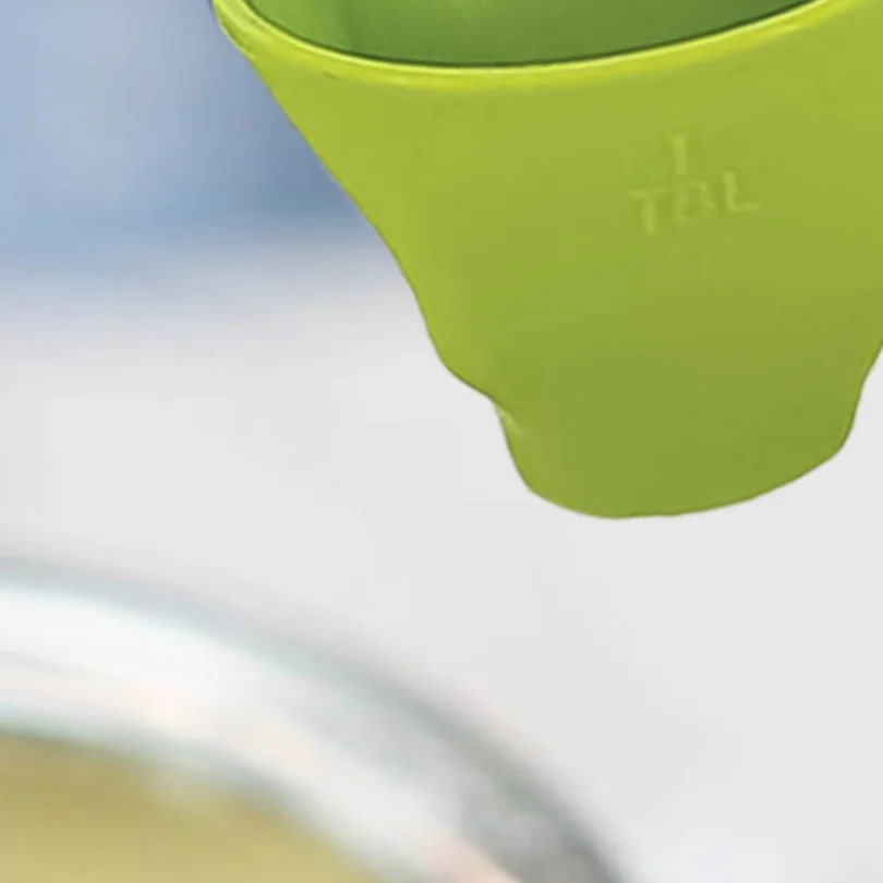 Protein Powder Funnel Spoon Measuring Spoon Funnel Water Bottle Scoop Funnel With Longer Handle Scoop Precise Measurement