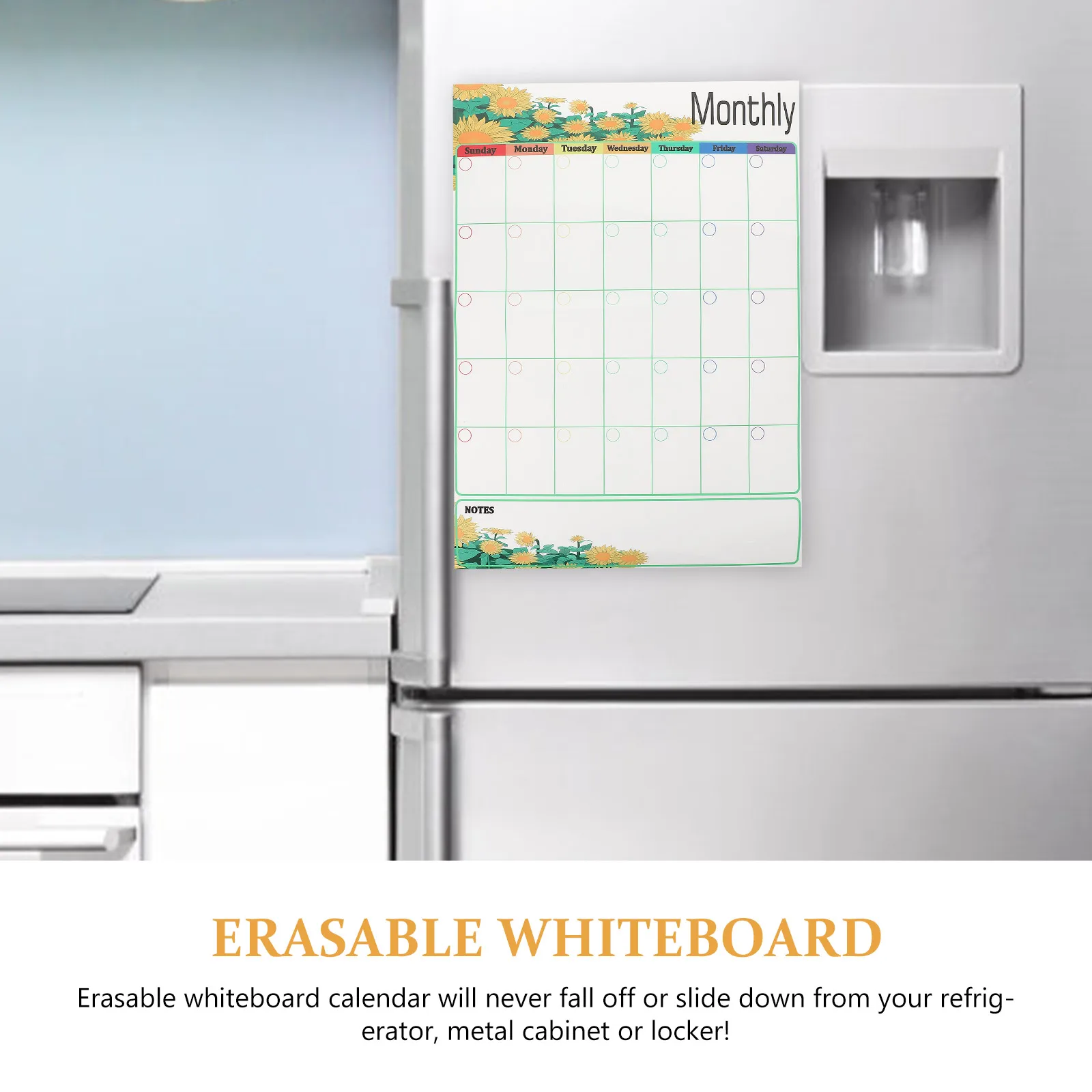 

Набор магнитных досок, ежемесячный календарь, аксессуары для холодильника, кухонная доска для планирования, напоминание о сухого стирании, расписание