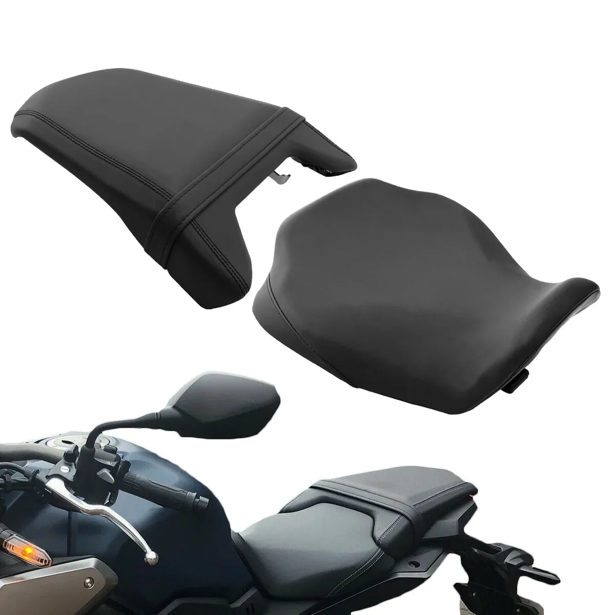 For Honda CB650R CB 650 R 2019-2023 Front Rear Rider Driver Passenger Motorcycle Acsessories Seat