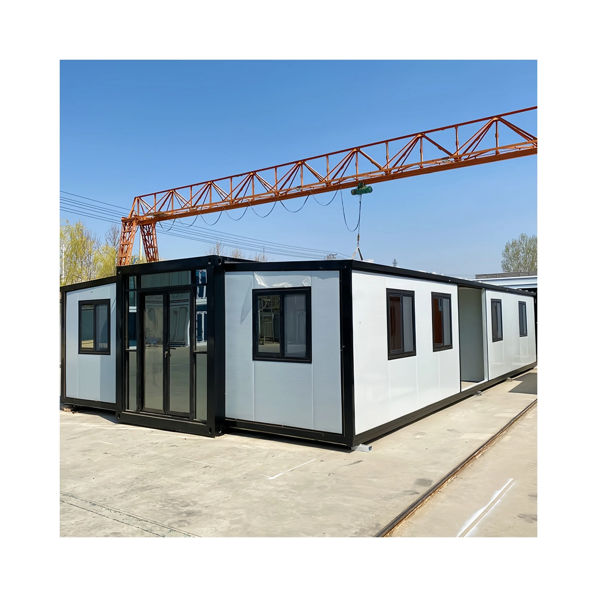 Casa container prefabbricata: casa container di lusso da 20 piedi per tutti