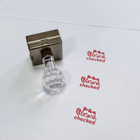 checked cat seal teacher classroom correction office has checked the score has been revised seal red mark