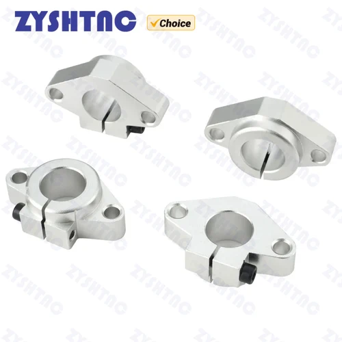 Imagen 1 del producto Piezas de impresora 3D con forma de bobinado, varilla lineal, soporte de eje de riel, enrutador CNC, SHF8, SHF10, SHF12, SHF13, SHF16, SHF20, SHF25, SHF30, SHF35, 4 Uds.