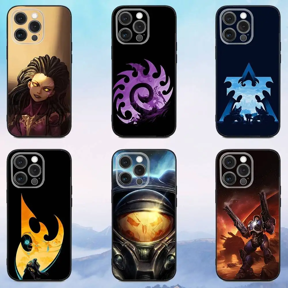 

S-Starcrafts-Game-2 Phone Case For iPhone 16e,16,15,14,13,12,11,Pro,X,XS,Max,XR,Plus,Mini Soft Black Cover