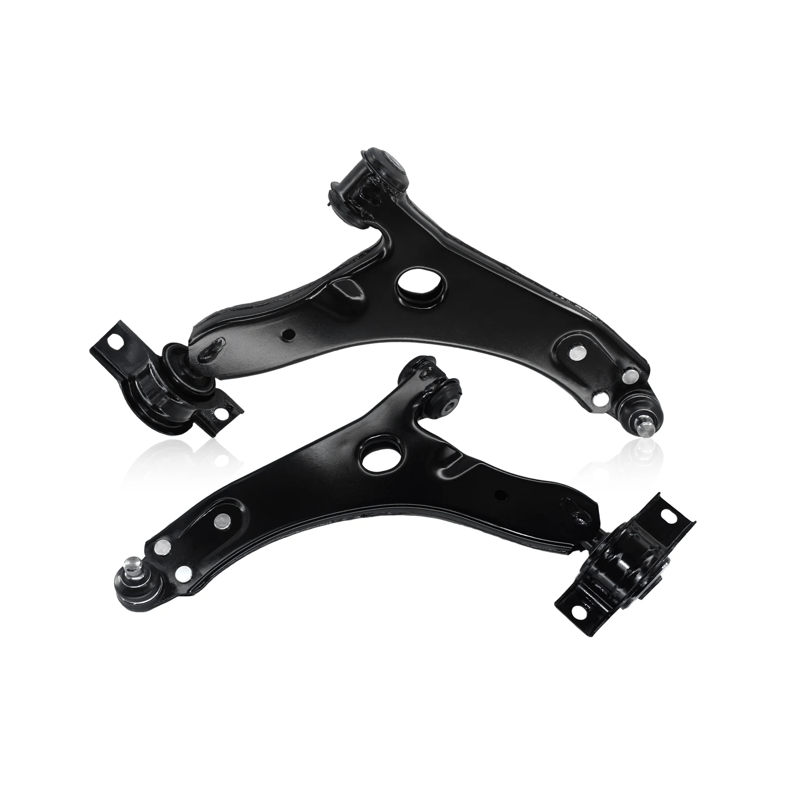 TOPICKSAP 2Pcs Front Lower Control Arm w/Ball Joint for Ford Focus 2004-2010 K80407 K80408