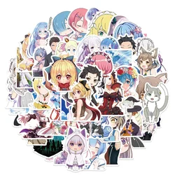 Riman Re: Zero Infinity Graffiti pegatina impermeable personalizada, personajes de dibujos animados, guitarra decorativa linda, venta al por mayor, 10/30/50 piezas