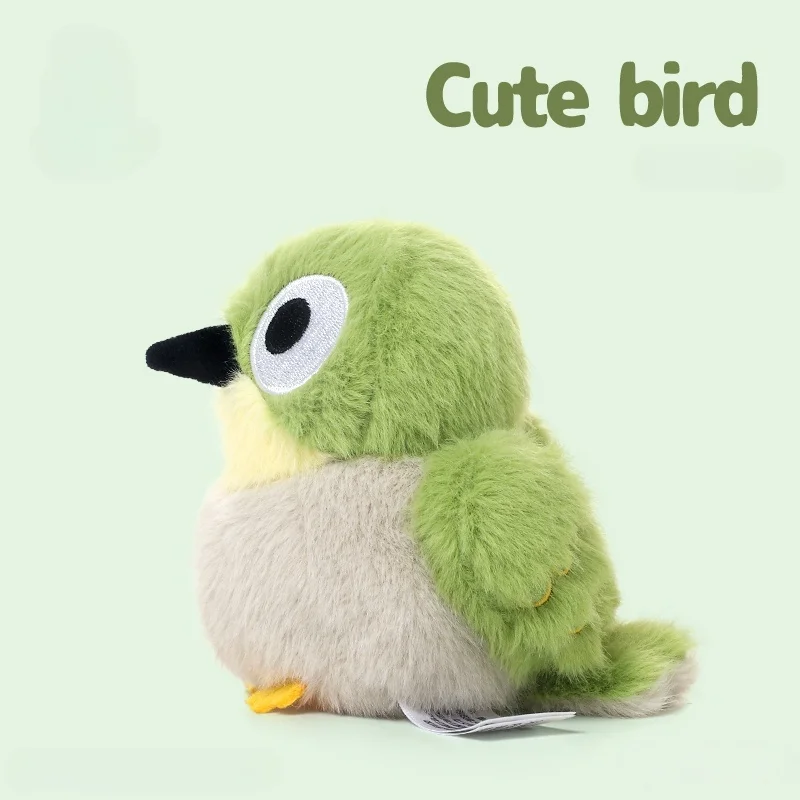 11 cm Cartoon Divertente Serie di insetti Giocattoli di peluche Morbido e carino Uccelli della giungla Animali di peluche Regali di compleanno perfetti per bambini Ragazze o ragazzi