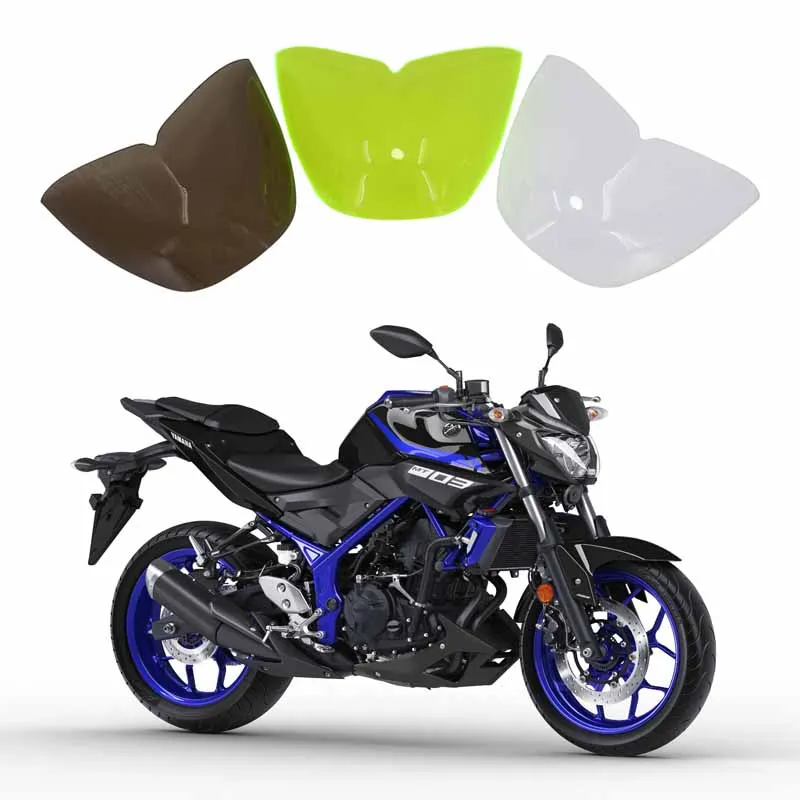 

Motorcycle Headlight Protector Headlight Color Change Cover Screen Lens Cover Accessories For Yamaha MT03 2014~2020