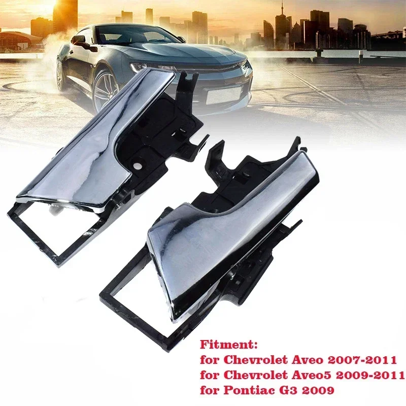 Car Interior Door Handle Right/Left For Chevrolet Aveo 2007 2008 2009 2010 2011 Aveo5 for Pontiac G3 96462710 car styling