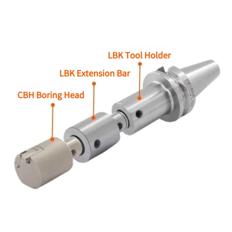 1 Stück LBK1 LBK2 LBK3 LBK4 LBK5 LBK6 Verlängerungsstange BT30 BT40 LBK Werkzeughalter Verlängerungsstange RBH EWN Feinbohrkopf Werkzeughalter – Detail 9