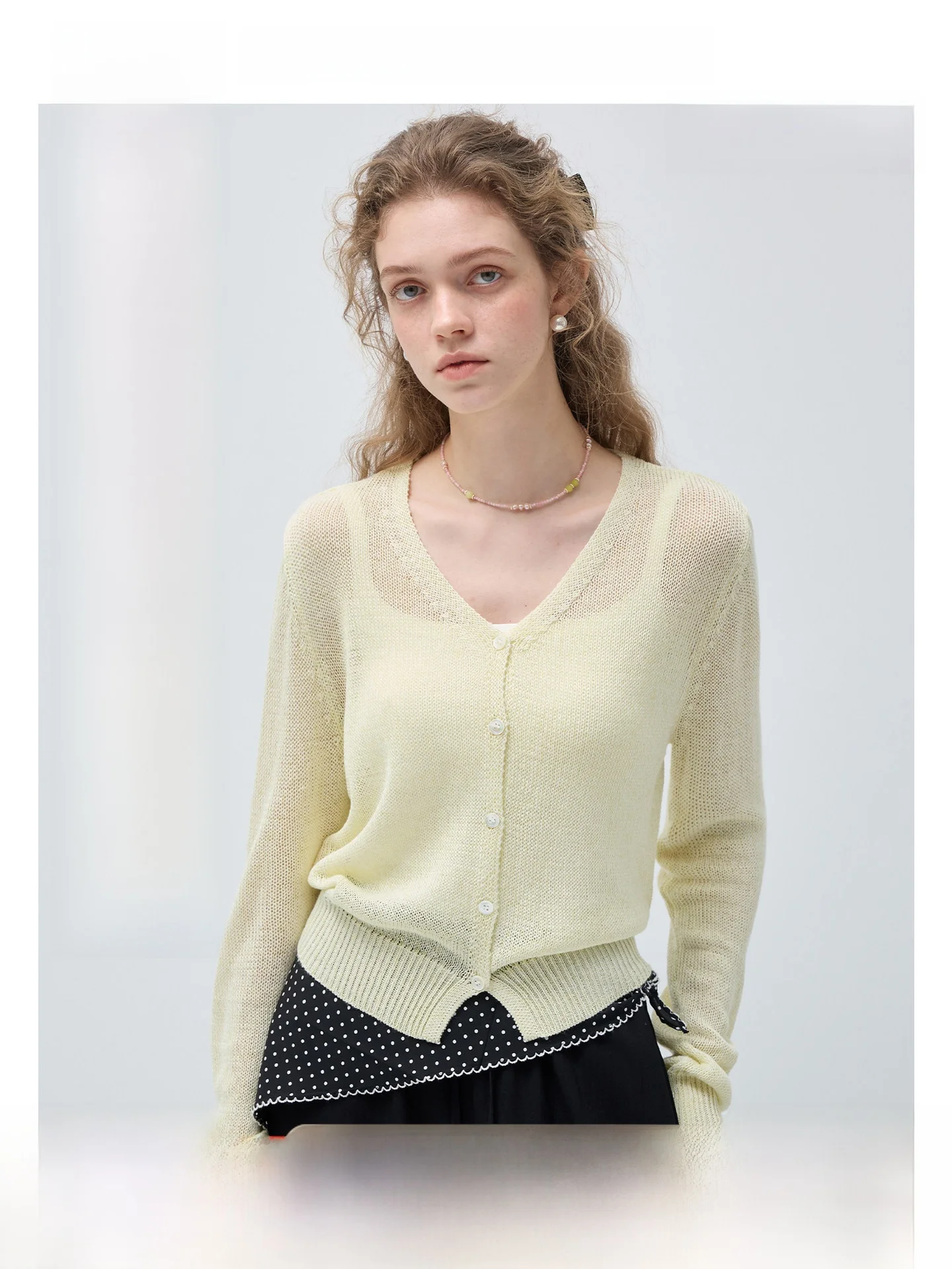 

Женский вязаный шерстяной свитер Vega Chang с длинным рукавом, прямого кроя, в корейском стиле, новинка весенней коллекции