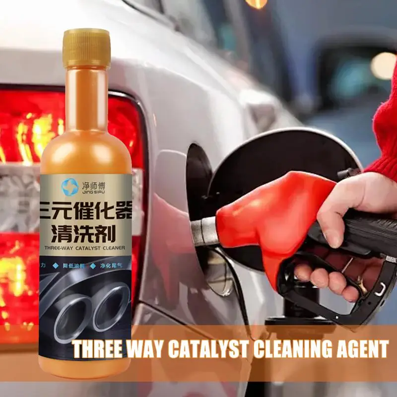 Catalytic Converter Cleaner Oil And Exhaust System Cleaner 120ml Emissions Test Catalytic Converter System Cleaner Rapid