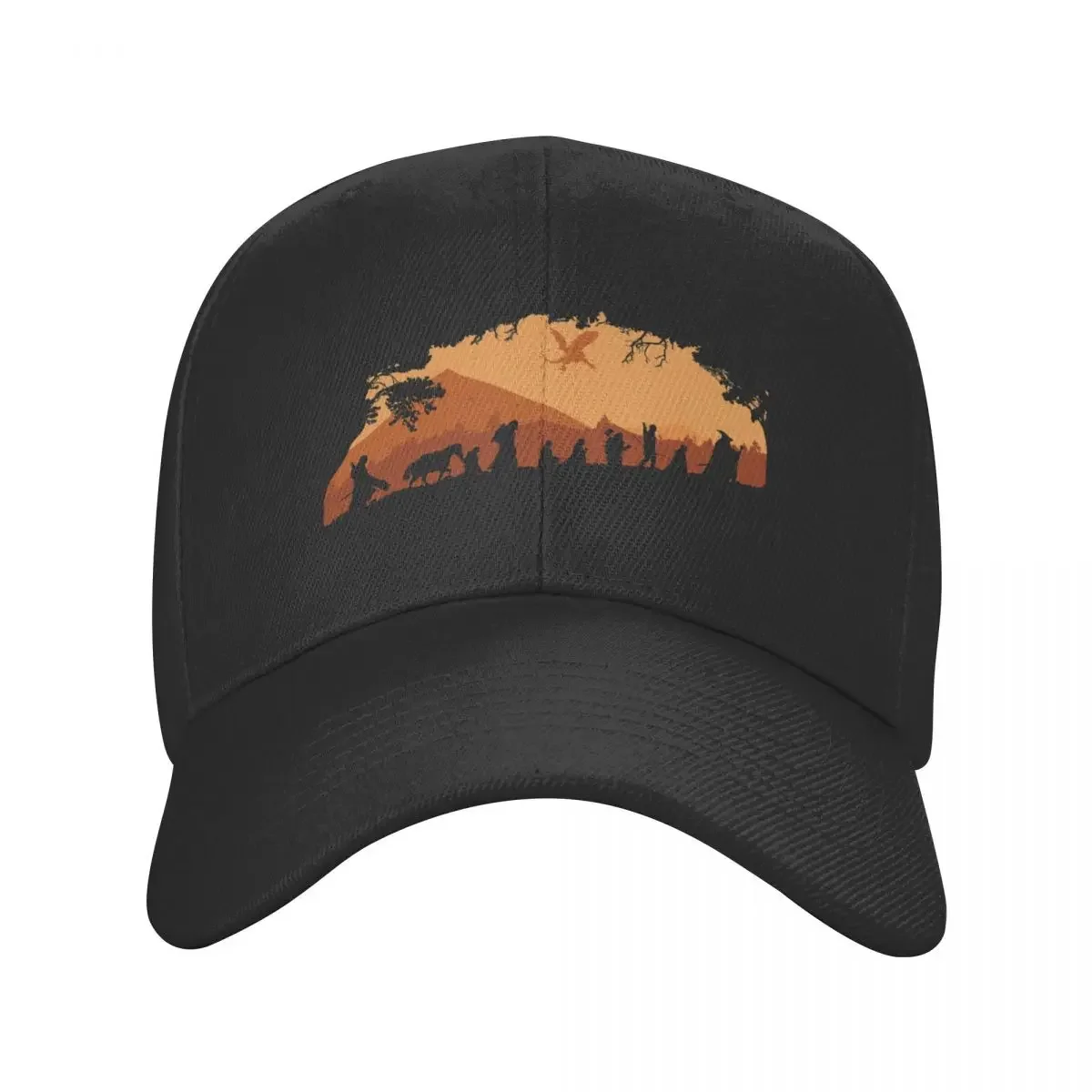 Into the very Fires of Mordor Baseball Cap Christmas Hat Hat Luxury Brand Sun Hat For Children Hats For Women Men's