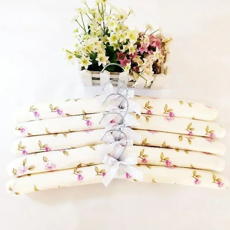 5 unids/set colgador de ropa de esponja antideslizante ahorro de espacio gancho para colgar vestido estante de secado organizador de armario armarios de dormitorio Color aleatorio - imagen 4