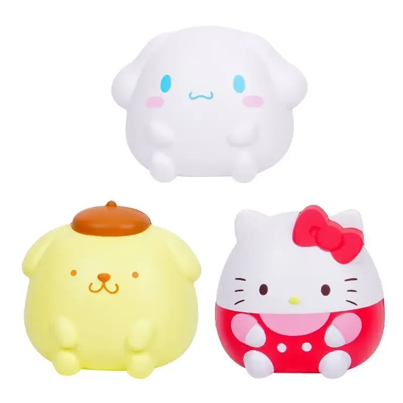 

New Cartoon Sanrio Hellokitty Kawaii Slow Rebound Stress-Relieving Stall Figurines Dolls Pendants Kids Christmas Gift Toys