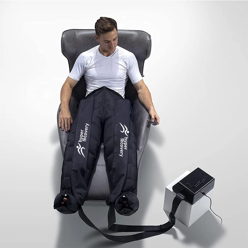 Smart Library 6 Chamber Air Compression Leg And Foot Massager Machine Air Compression Therapy Recovery Boots Air Compression Th