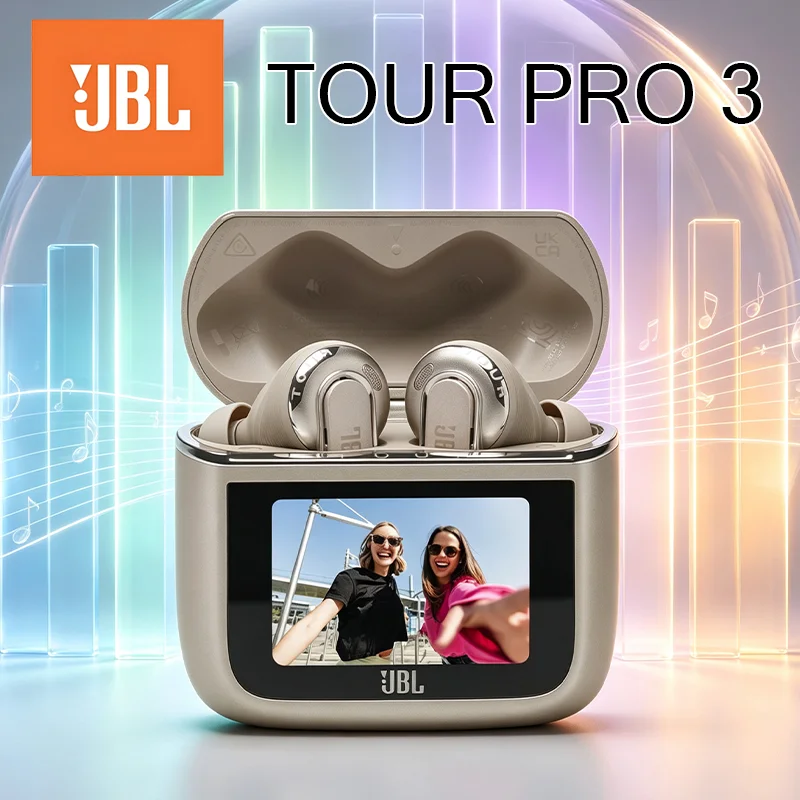 JBL TOUR PRO3 Earbuds with Touch Controls for Easy Operation