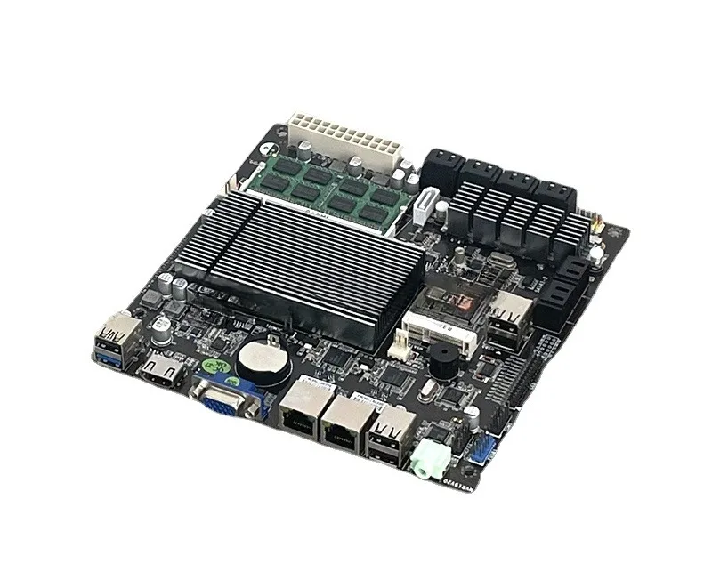 J1900/B75K9-ETH control motherboard NAS Black Qunhui network storage multi hard disk server