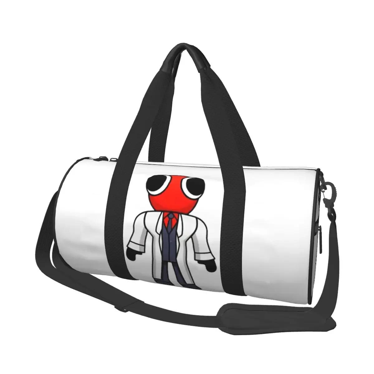 

Red Scientist Rainbow Friend Large Duffle Gym Bag Waterproof Duffle Travel Bags Handbags Fitness bag